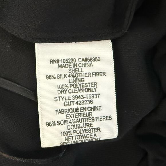 Joie Black Pink White Lyane Tiered Elastic Mini Ruffle Skirt Top Sz L NEW Tags - Picture 6 of 11